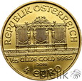 Austria, 4 Euro 2016, 1/25 uncji złota, Filharmonia