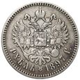 42. Rosja, Mikołaj II, 1 rubel 1897