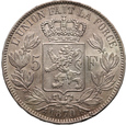 Belgia, 5 Franków 1870, Leopold II