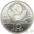 ZSRR, 10 rubli, 1980, Igrzyska Olimpijskie Moskwa 