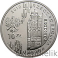 Polska, III RP, 10 złochych, 2012 Bankowość Spółdzielcza