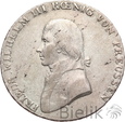 Niemcy, Prusy, Fryderyk Wilhelm III, talar, 1801 A, Berlin