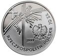 02.Polska, 10 złotych, 1999, Jan Paweł II, Papież Pielgrzym 