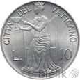 256. Watykan, 10 lire, 1980, Jan Paweł II