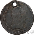 1250. Austria, 1 krajcar, 1812 S, Franciszek II