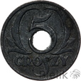 1113. Polska, Generalne gubernatorstwo, 5 groszy, 1939
