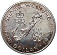 09.Bermudy, Elżbieta II, 1 dolar, 1972