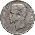 Francja, 5 Franków 1855 D. Napoleon III