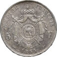 Francja, 5 Franków 1855 D. Napoleon III