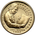 103. USA, 5 dolarów 1993, Karta Praw, #ZW