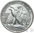 69. USA, 1/2 dolara, 1944, Krocząca Liberty #D
