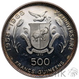 Gwinea, 500 franków 1970, Olimpiada w Monachium