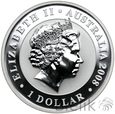  Australia, 1 dolar, 2008, Koala, 1 uncja Ag999
