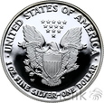 47. USA, 1 dolar, 2007, Amerykański srebrny orzeł