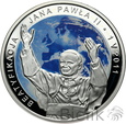 Polska, III RP, 20 złotych, 2011, Beatyfikacja Jana Pawła II
