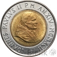 312. Watykan, 500 lire, 1992, Jan Paweł II