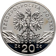 Polska, III RP, 20 złotych 2001, Paź królowej