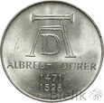 84. Niemcy, 5 marek, 1971 D, Durer