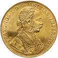 Austria, Franciszek Józef I, 4 dukaty 1915, Nowe bicie 