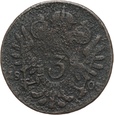 Austria, 3 krajcary, 1803 F, Franciszek II