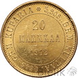 FINLANDIA - 20 MARKKAA / MAREK - 1912 S