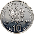 Polska, 10 złotych 1998, Zygmunt III Waza, Półpostać