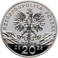 Polska, III RP, 20 złotych 2001, Paź królowej