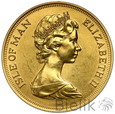 Wyspa Man, Elżbieta II, 5 funtów 1973, Wiking