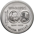 54. Kanada, 1 dolar 1974, Winnipeg