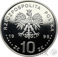 POLSKA - 10 ZŁOTYCH - 1998 - NAGANO'98 - STAN: L