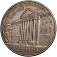 B493. Estonia, 2 krooni (korony) 1932, Uniwersytet w Tartu