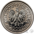 Polska, III RP, 20 000 złotych, 1994, Mennica, próba, nikiel