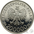 237. Polska, 200000 złotych, 1991, Konstytucja 3 Maja