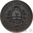 ARGENTYNA - 1885 - MEDAL - OTWARCIE LINII KOLEJOWEJ