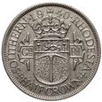195. Rodezja Południowa, Jerzy VI, 1/2 korony 1940