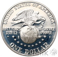 USA, 1 dolar, 1991, 50 rocznica USO
