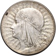 B570. Polska, IIRP, 10 złotych 1932 b.z., Głowa Kobiety, Londyn