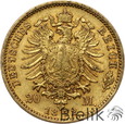 Niemcy, Prusy, 20 marek, 1872 A