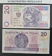 20 zł  Seria Zastępcza YE 7173984 St.1/UNC