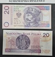 20 zł  Seria Zastępcza YE 7173983 St.1/UNC