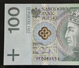 100 zł  Seria Zastępcza YF 0086553 St.1