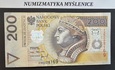 200 zł  Seria Zastępcza ZA 0228169 ST 3