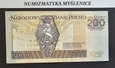 200 zł  Seria Zastępcza ZA 0228169 ST 3