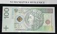 100 zł  Seria Zastępcza YF 0086552 St.1