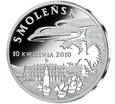 Numizmat  - Bóg  Honor  Ojczyzna - Smoleńsk 2010 Srebro 999/1000