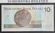 10 zł 1994 - Seria zastępcza - YB 5855414 St.1/UNC