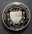 One Dollar 1994  Cayman Islands