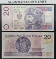 20 zł  Seria Zastępcza YE 7173982 St.1/UNC