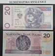 20 zł  Seria Zastępcza YE 7173982 St.1/UNC