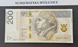 URODZINY ? 22 7 1964 r BANKNOT 200 ZŁ DB 2021 r Oryginał 